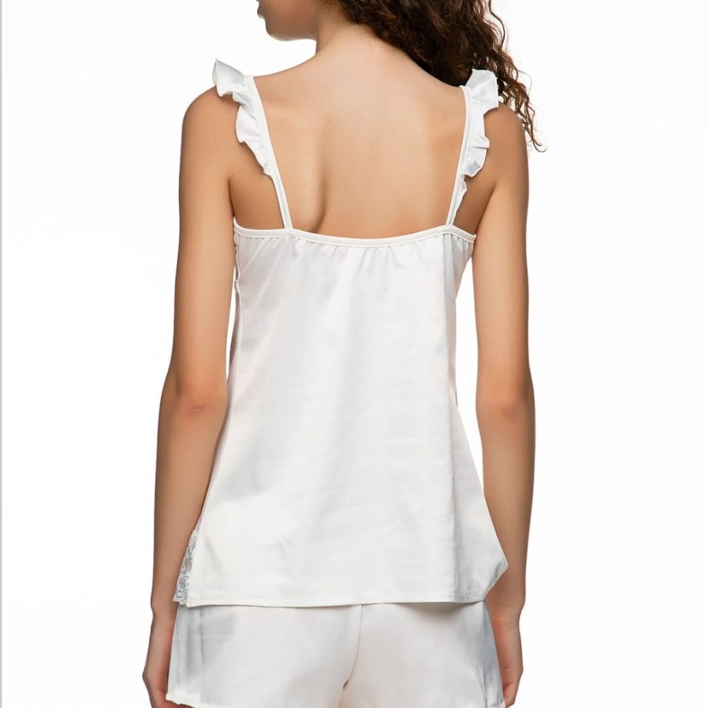 Σατέν baby doll με κέντημα στο τελείωμα! - Image 2