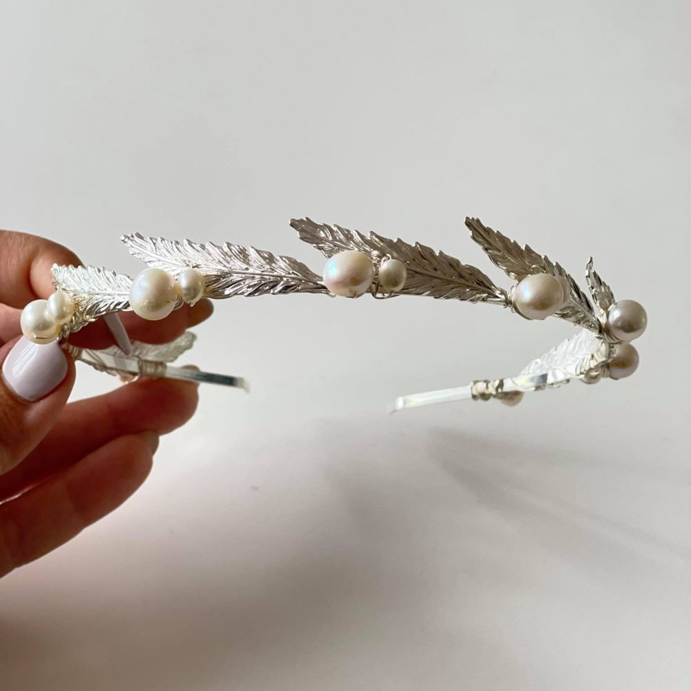 Headband with freshwater pearls! - Image 2