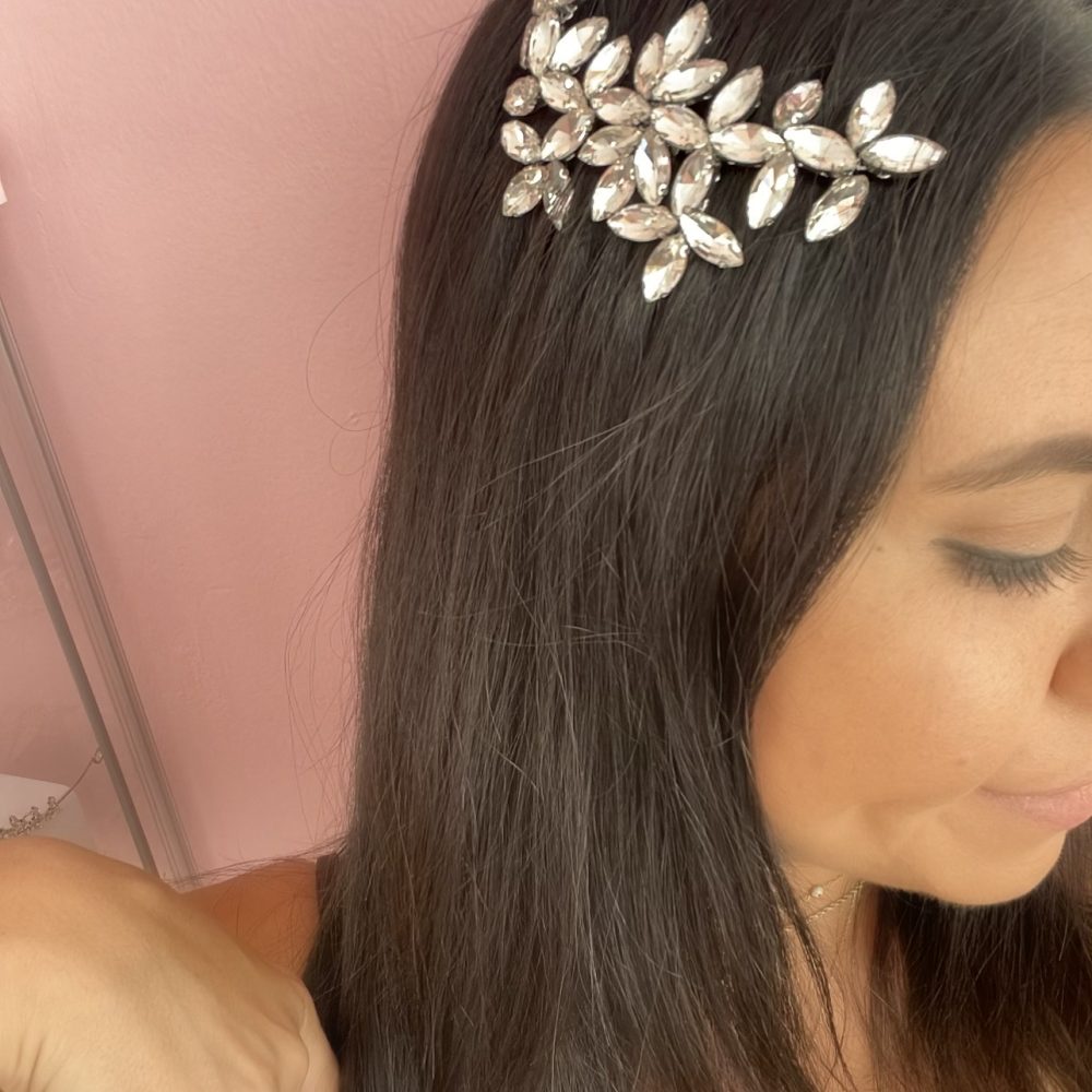 «Regina» ιδανικό χτενάκι με κρύσταλλα, για χτένισμα στο πλάι! - Image 4