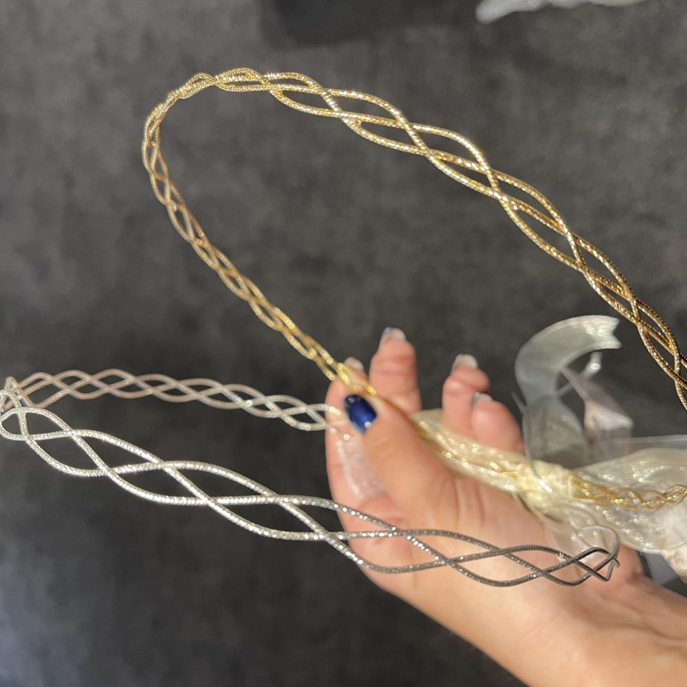 “Harmony” πανέμορφο σετ χειροποίητα στέφανα σε ιδιαίτερη πλέξη! - Image 6