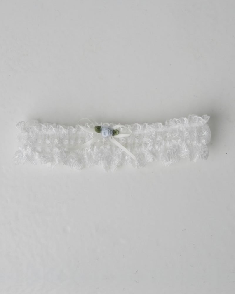 Καλτσοδέτα από δαντέλα "Something Blue"! - Image 3