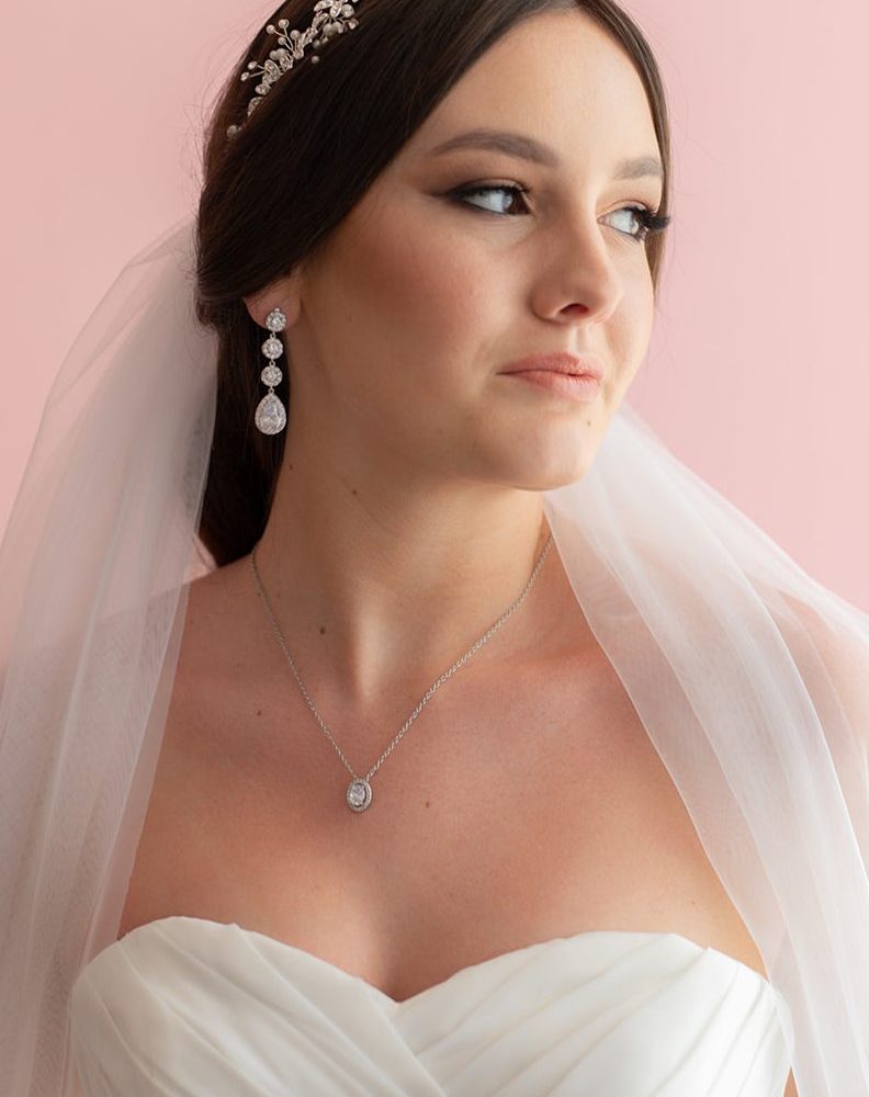 ''Joy'' σκουλαρίκια εξαιρετικής ποιότητας , με ζιργκόν κρύσταλλα που θα χαρίσουν λάμψη σε όποια εμφάνιση τα επιλέξετε! - Image 9