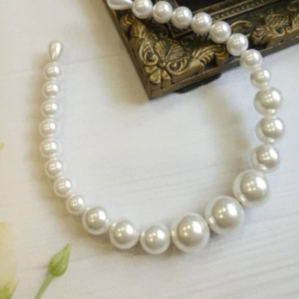 Oversized στέκα με πέρλες! - Image 2