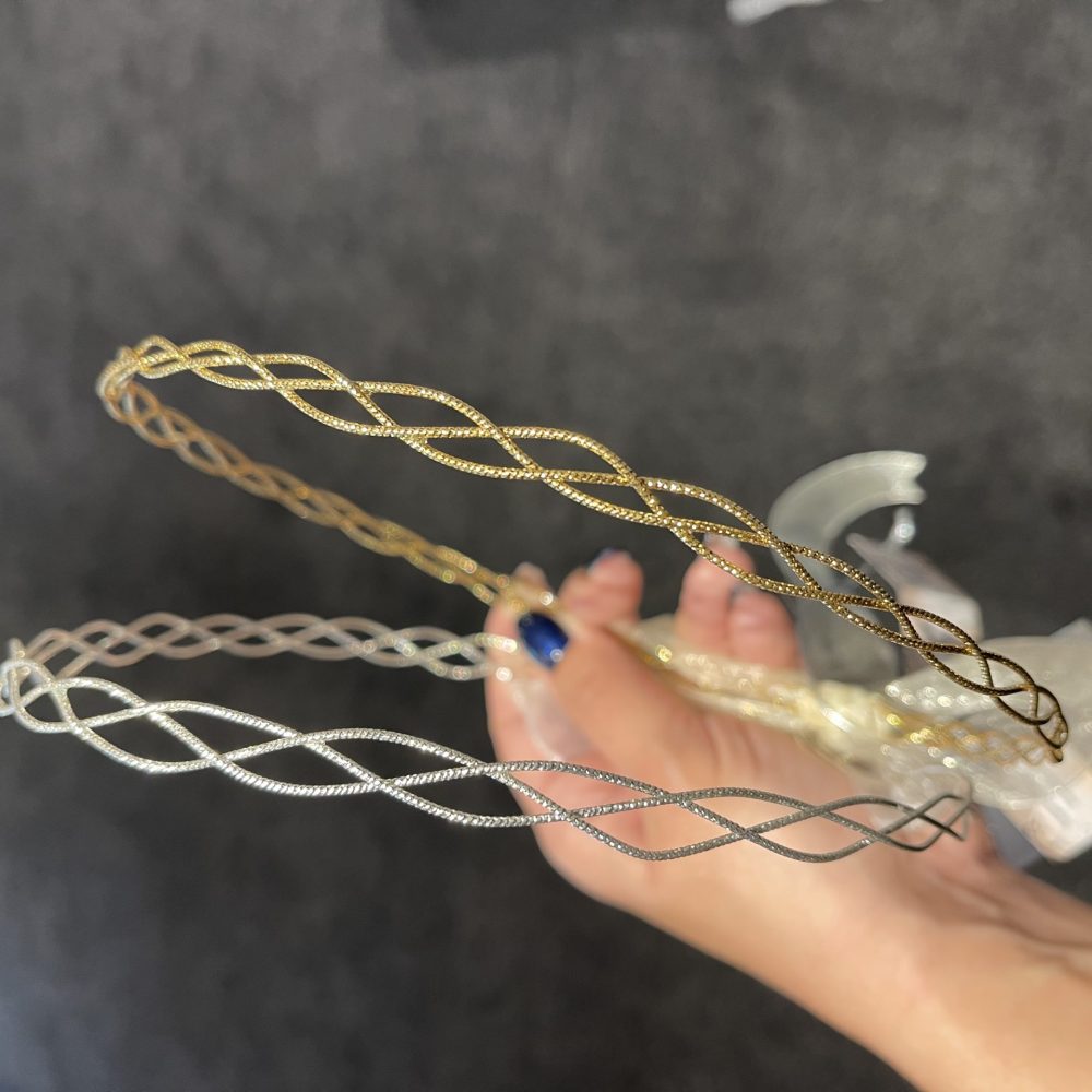 “Harmony” πανέμορφο σετ χειροποίητα στέφανα σε ιδιαίτερη πλέξη! - Image 4