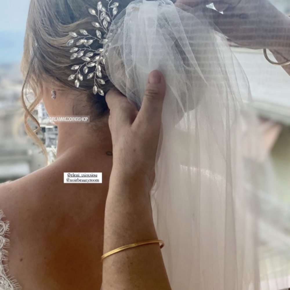 ''Crystallia''  νυφικό χτενάκι με λαμπερά κρύσταλλα! - Image 6