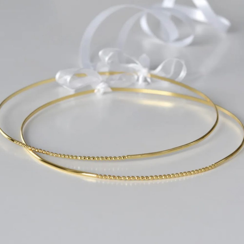 "Grace" επάργυρα στέφανα γάμου! - Image 4