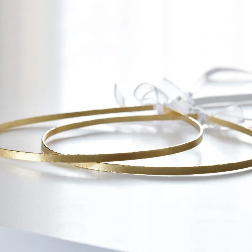 "Knights" επάργυρα σαγρέ στέφανα γάμου! - Image 7