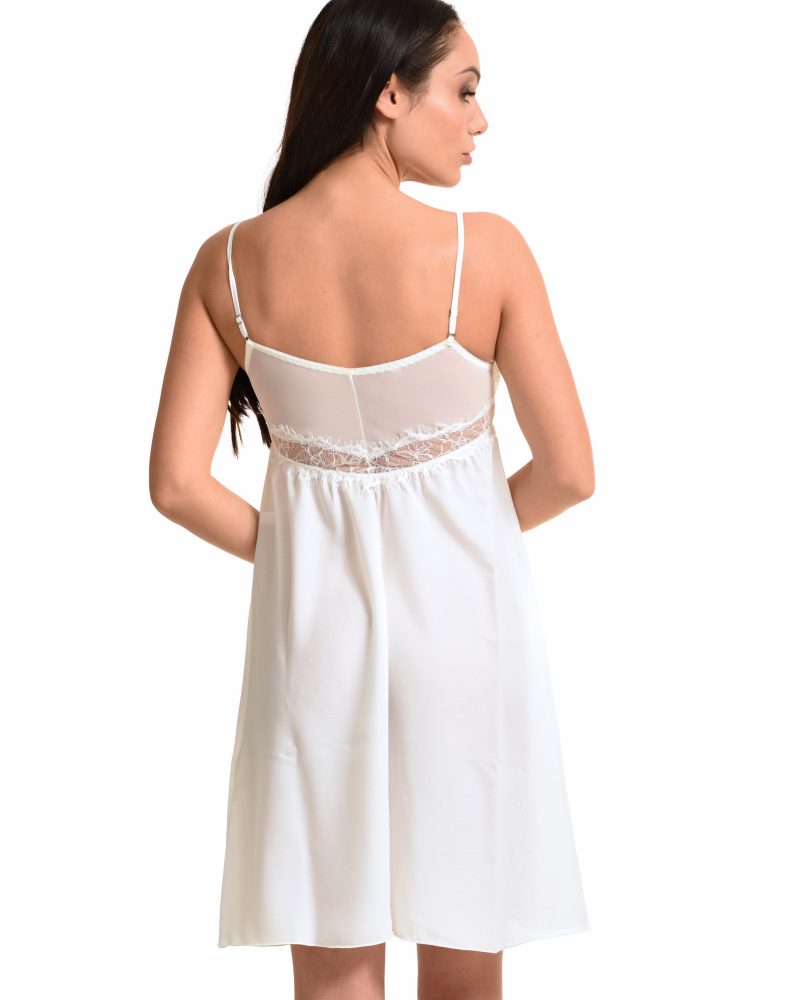 Νυχτικό από μαλακή , αέρινη ζορζέτα και δαντέλα! - Image 3