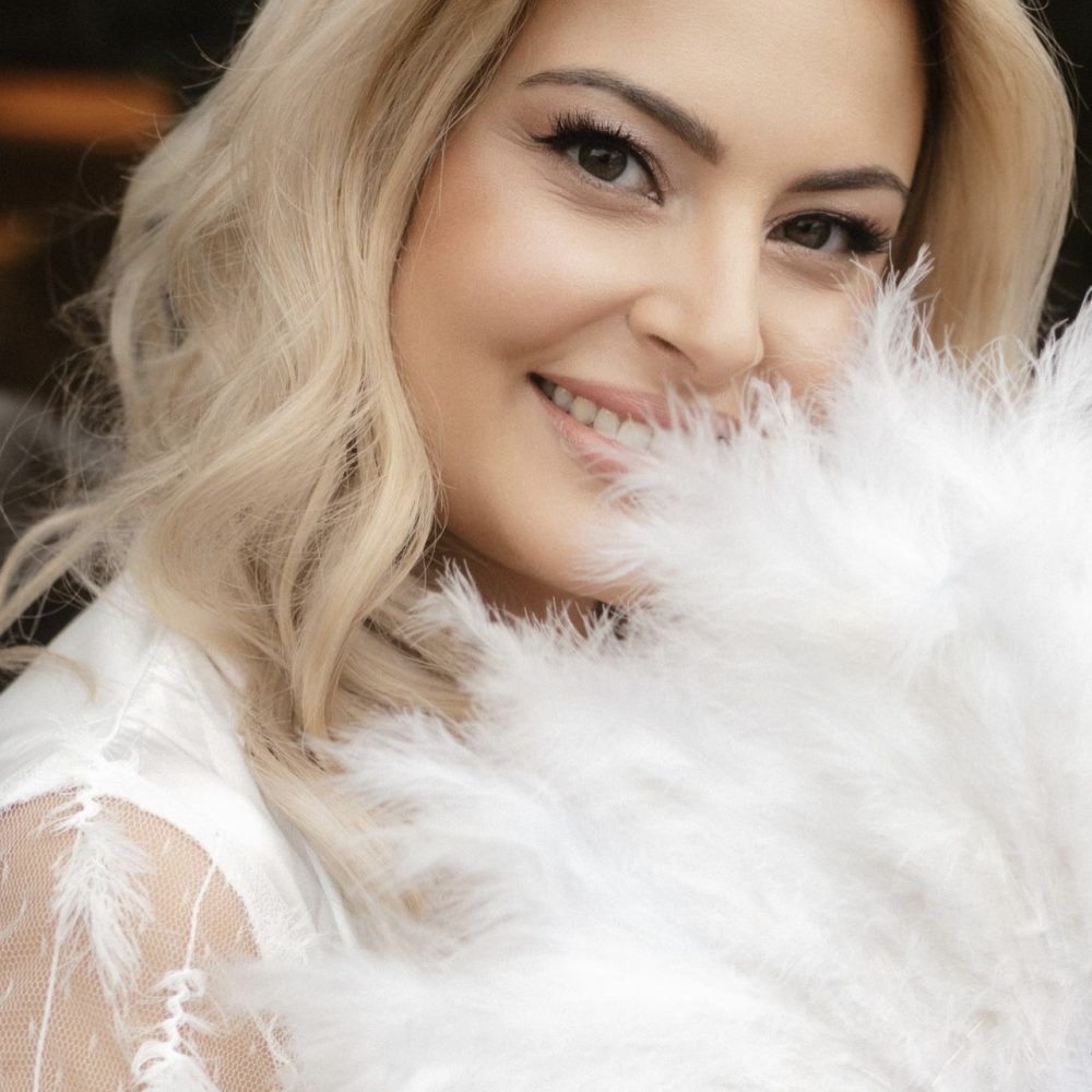 Bεντάλια με πούπουλα - Image 2