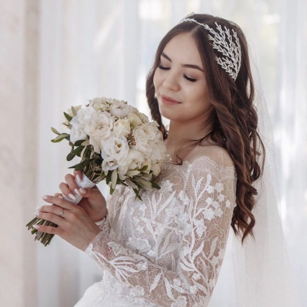 “Stella” headpiece με κρυσταλλάκια! Ένα ιδιαίτερο αξεσουάρ για να ολοκληρώσει το νυφικό σας look! - Image 2