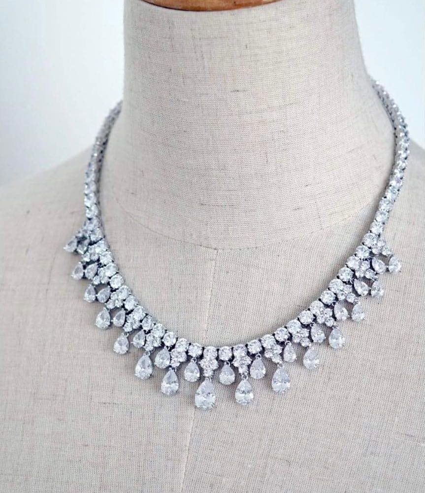 ''Princess'' εντυπωσιακό νυφικό σετ! Fairytale luxury jewlery set! - Image 3