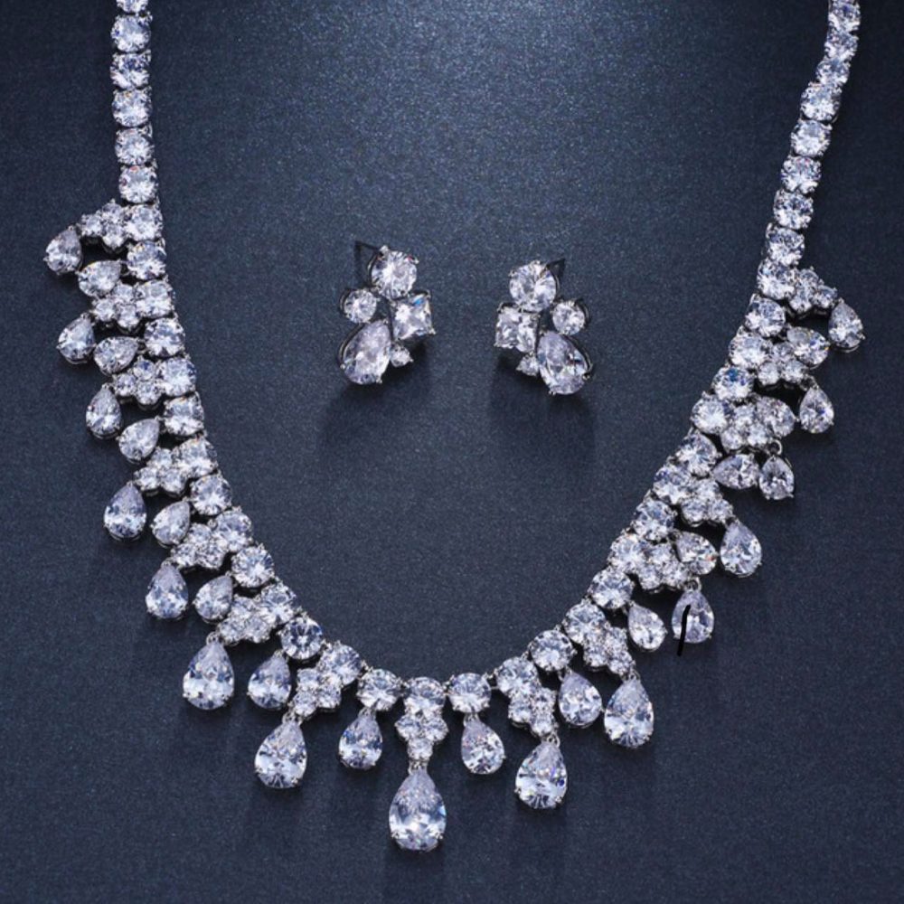 ''Princess'' εντυπωσιακό νυφικό σετ! Fairytale luxury jewlery set! - Image 6