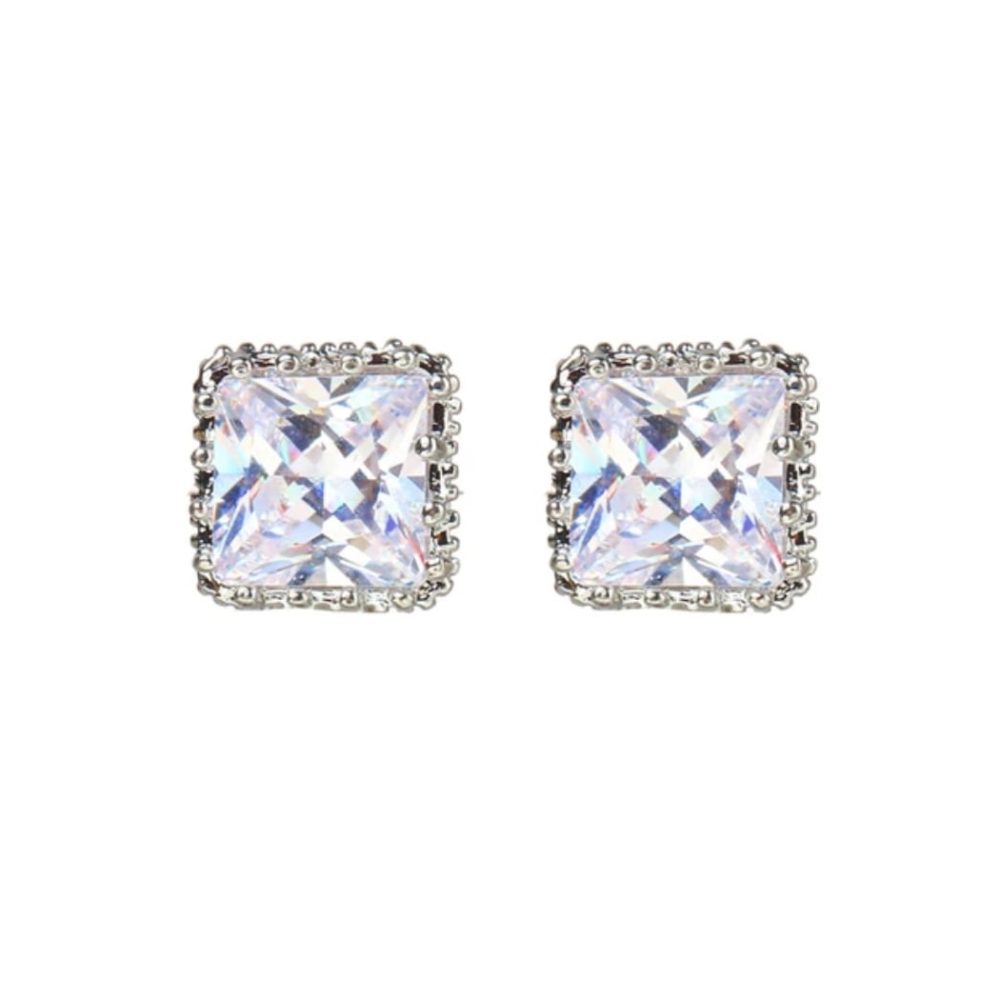 ''Luxury Cubic'' πολυτελή γεωμετρικά σκουλαρίκια με εξαιρετικής ποιότητας κρύσταλλο zirconia! - Image 5