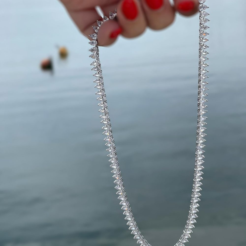 Sparkle zirconia necklace! - Image 4