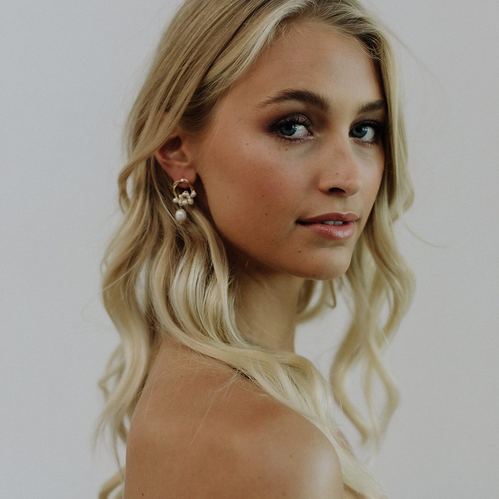 Ρομαντικά επιχρυσωμένα σκουλαρίκια, από ασήμι 925° και μαργαριτάρια! - Image 5