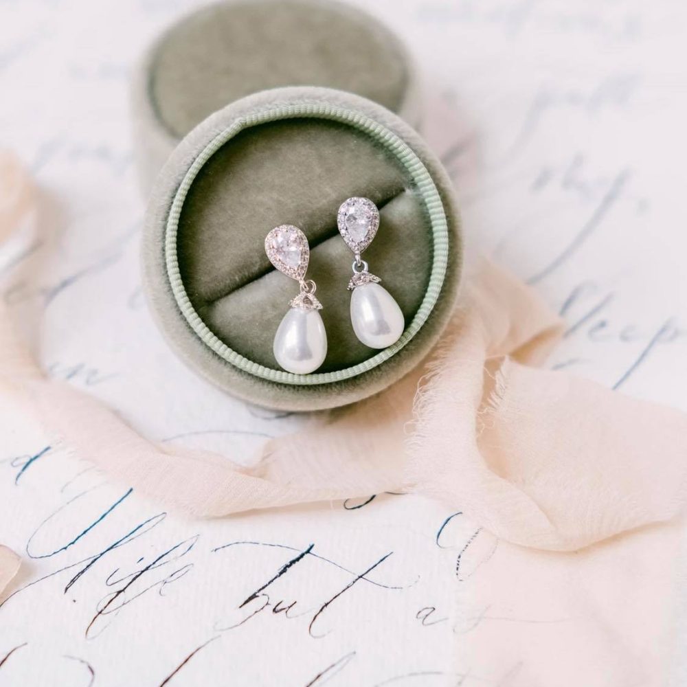 «True Romance» σκουλαρίκια διαχρονικής ομορφιάς! Σε λευκόχρυσο με κρυστάλλους ζιργκόν! - Image 10