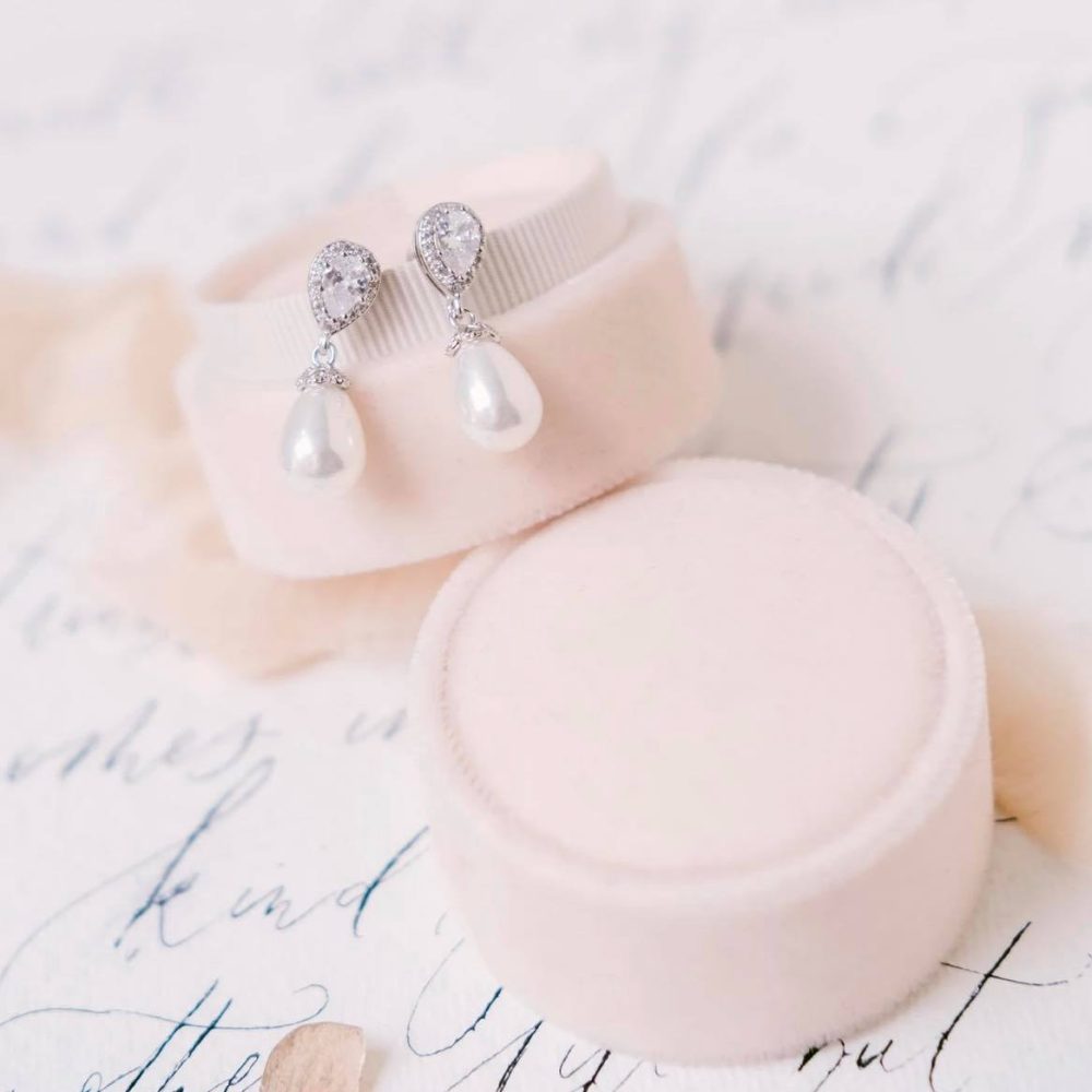 «True Romance» σκουλαρίκια διαχρονικής ομορφιάς! Σε λευκόχρυσο με κρυστάλλους ζιργκόν! - Image 8