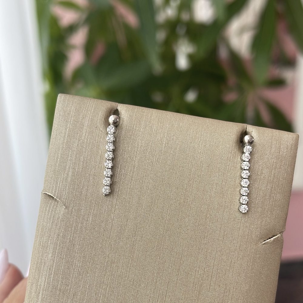 “Twists” πολύ μικρά & διακριτικα σκουλαρίκια , από την συλλογή μας με καθαρό ασήμι 925. - Image 2