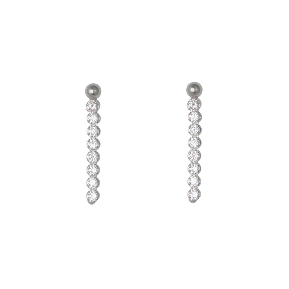 “Twists” πολύ μικρά & διακριτικα σκουλαρίκια , από την συλλογή μας με καθαρό ασήμι 925. - Image 3