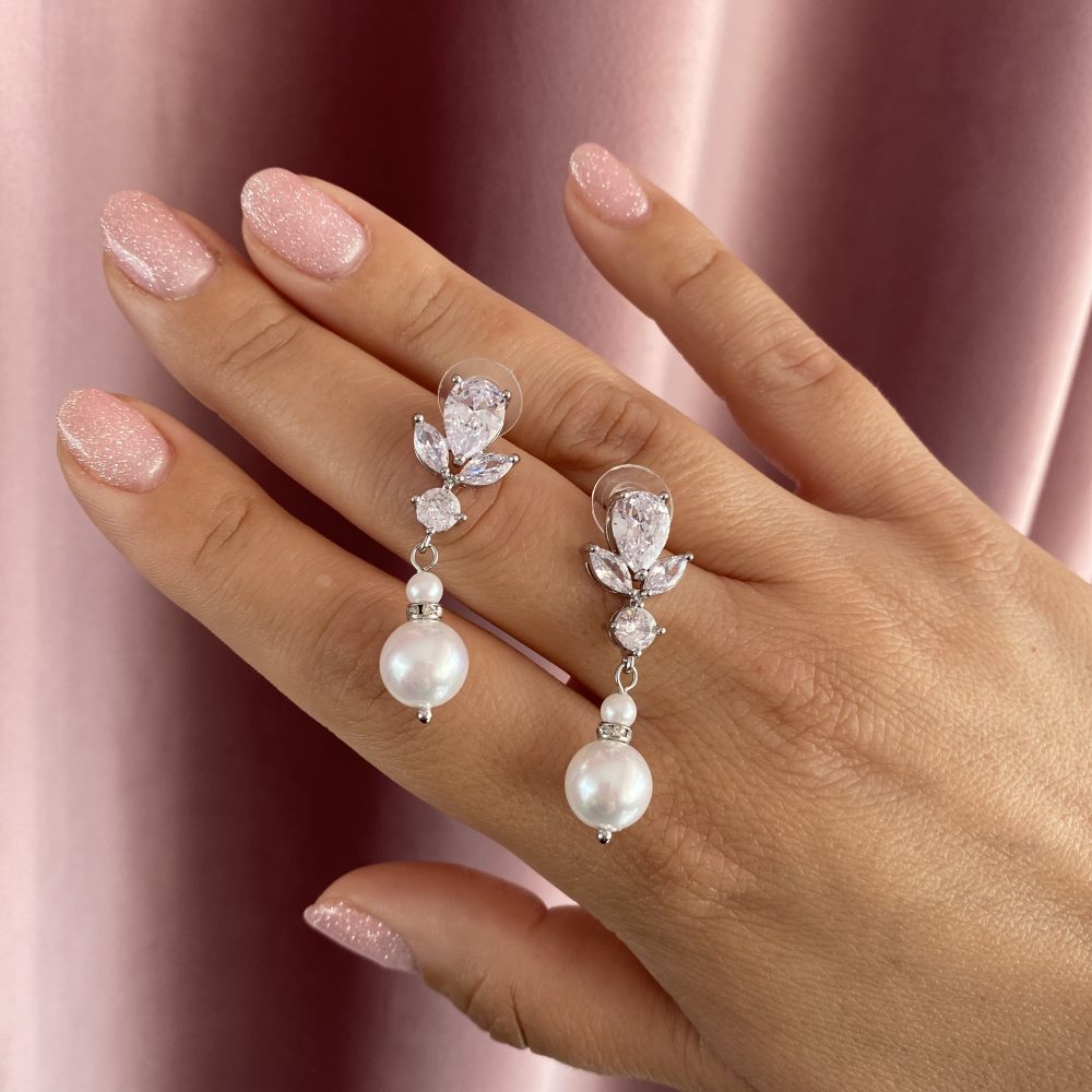 “Ultimate Drops” πανέμορφα μακριά σκουλαρίκια! Με εξαιρετικής ποιότητας ζιργκον & πέρλες! - Image 6