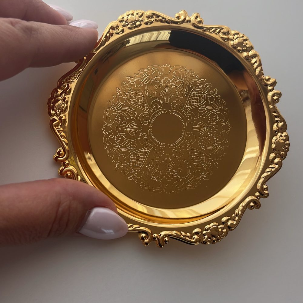 Vintage πιατάκι για βέρες σε χρυσό! - Image 3