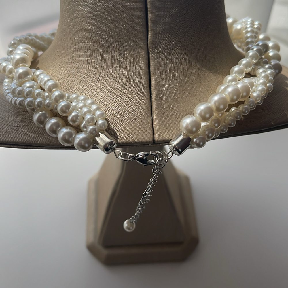 Vintage faux bijou κολιέ με πέρλες! - Image 4