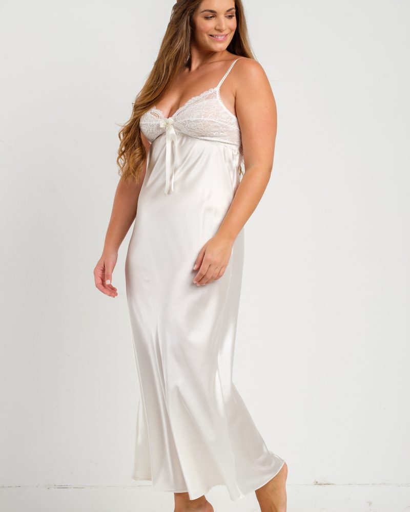 Σετ μάξι νυχτικό με ρόμπα Veronique- Jenny! - Image 2