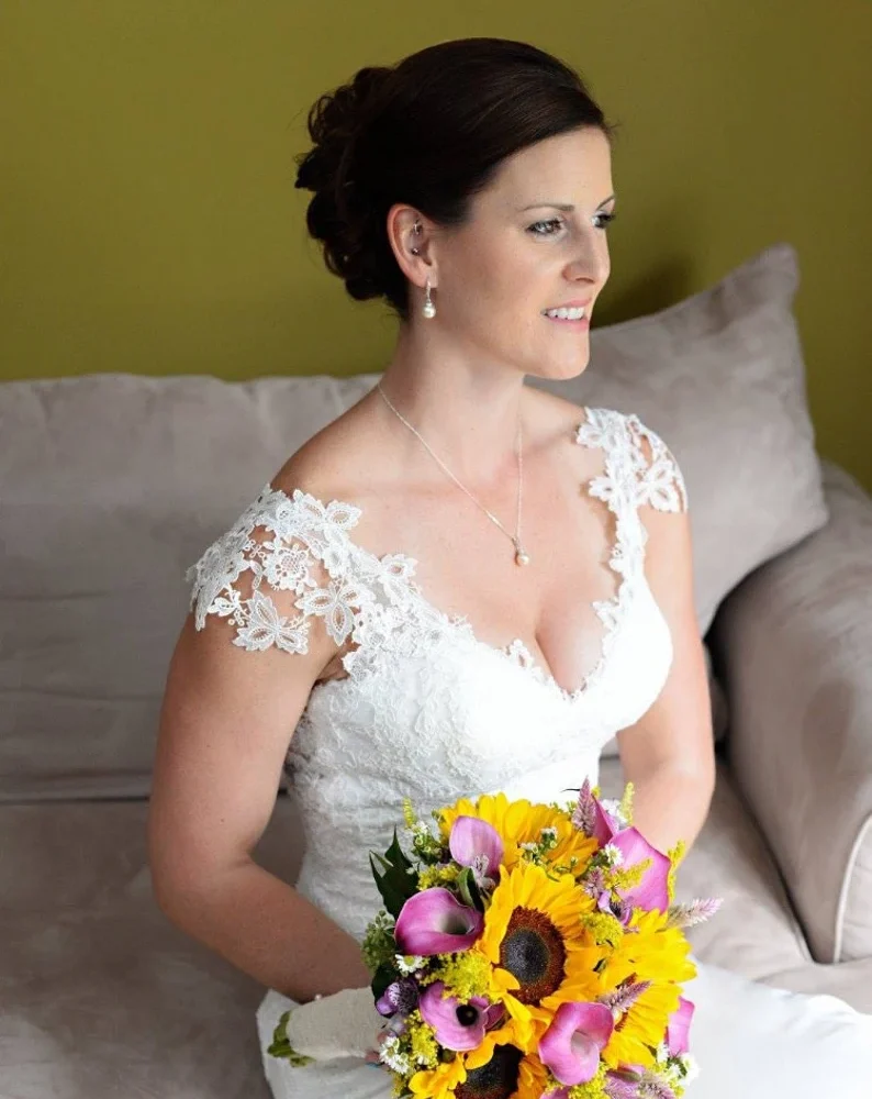 «Margot» νυφικό σετ με πέρλες και ζιργκόν πέτρες! - Image 3