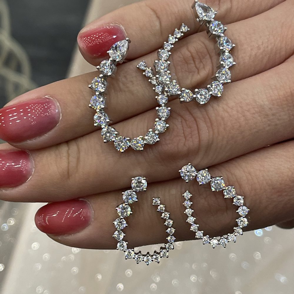 Kilts bridal σκουλαρίκια από καθαρό ασήμι 925• και ζιργκόν κορυφαίας ποιότητας! - Image 7