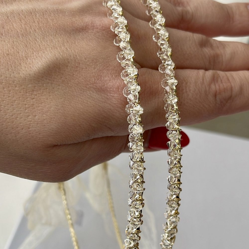 “Imperial” χειροποίητα επάργυρα στέφανα γάμου! - Image 4