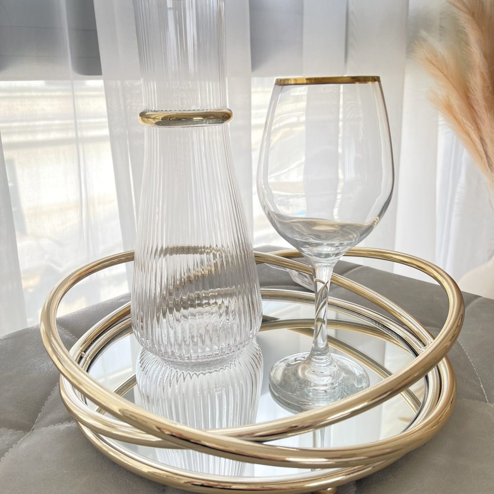 Σετ γάμου 3τμχ. με χρυσές λεπτομέρειες! - Image 5