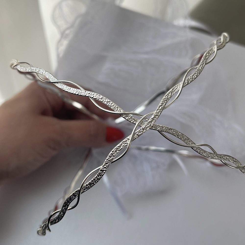 “Tender Love” πανέμορφα χειροποίητα στέφανα για τους λάτρεις του ασημί! - Image 3