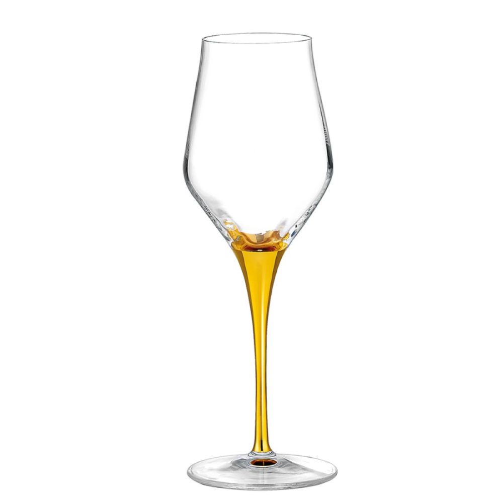 Κρυστάλλινο σετ “Rounds” σε χρυσό, με ανοξείδωτο δίσκο με καθρέφτη! - Image 2