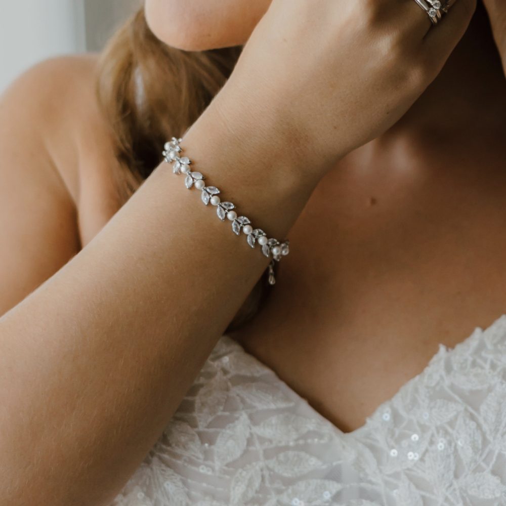 «Liebe» νυφικό σετ έρωτας , βραχιόλι με τα σκουλαρίκια του! - Image 6