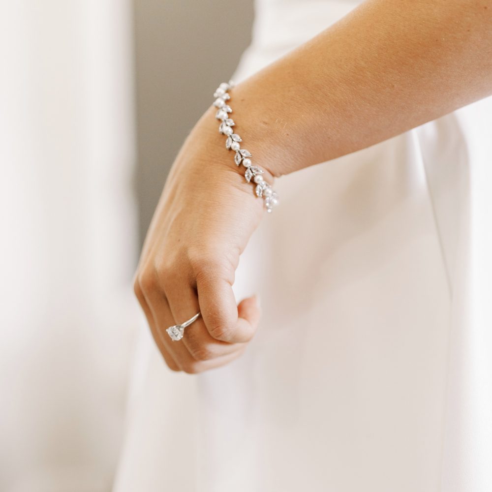 «Liebe» νυφικό σετ έρωτας , βραχιόλι με τα σκουλαρίκια του! - Image 5