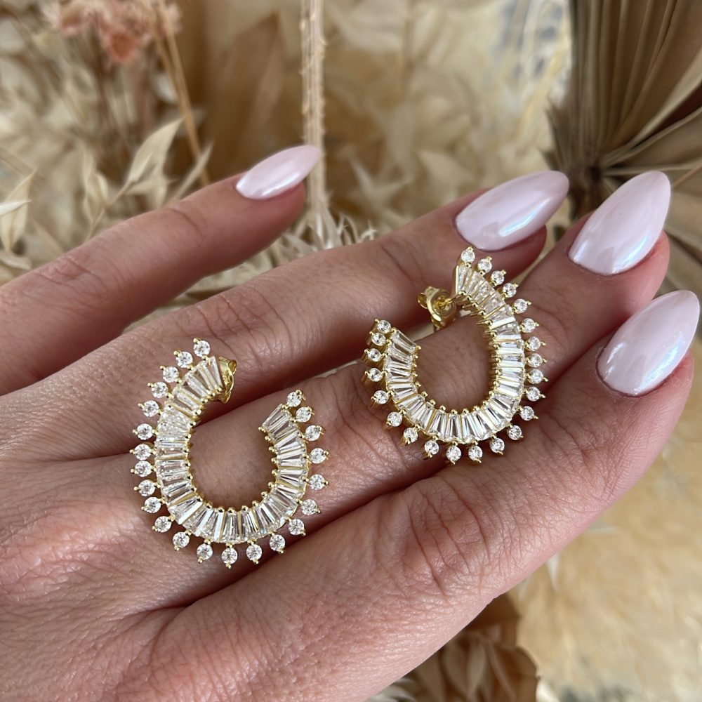 “Sorelle” χρυσό! Τα αγαπημένα σκουλαρίκια με το twist στο design τους! - Image 2