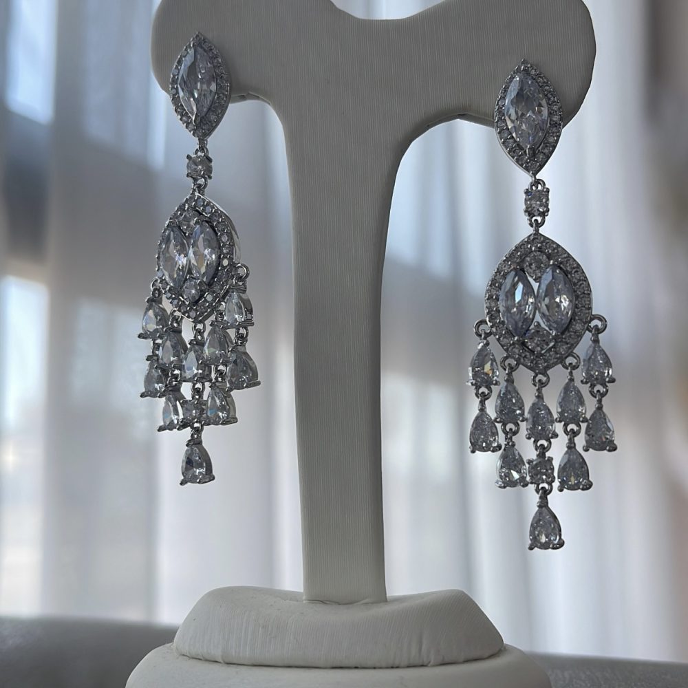 “Thelxis” μακριά boho σκουλαρίκια! Με εκκεντρικό σχεδιασμό & λαμπερά ζιργκόν! - Image 3