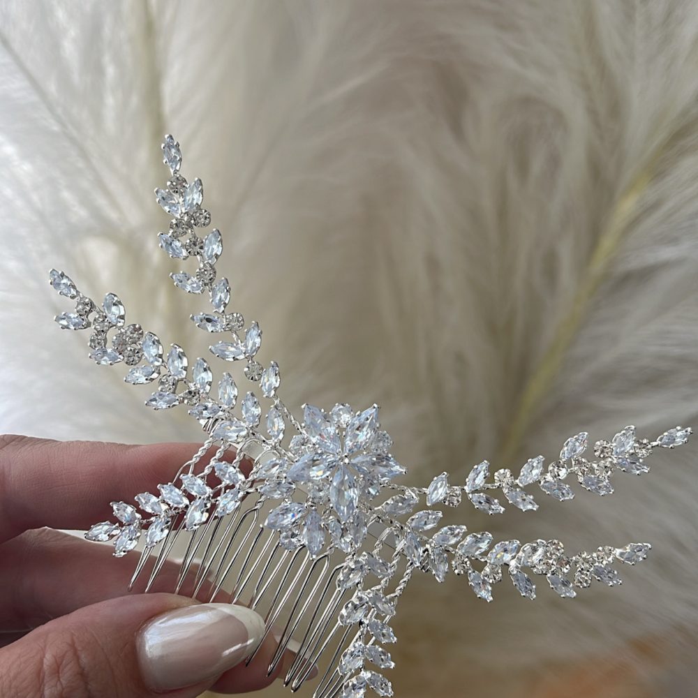 “Millennium” νυφικό χτενάκι με λαμπερά κρύσταλλα! - Image 1