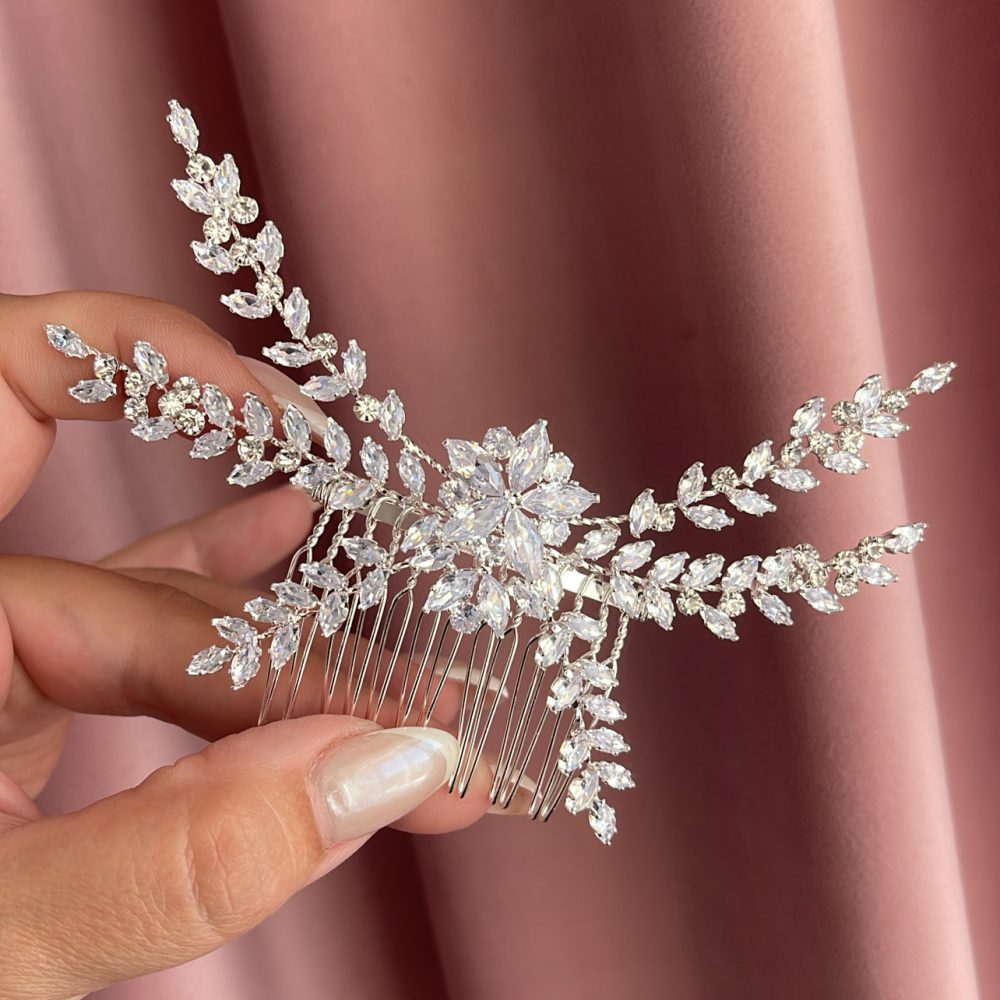 “Millennium” νυφικό χτενάκι με λαμπερά κρύσταλλα! - Image 2