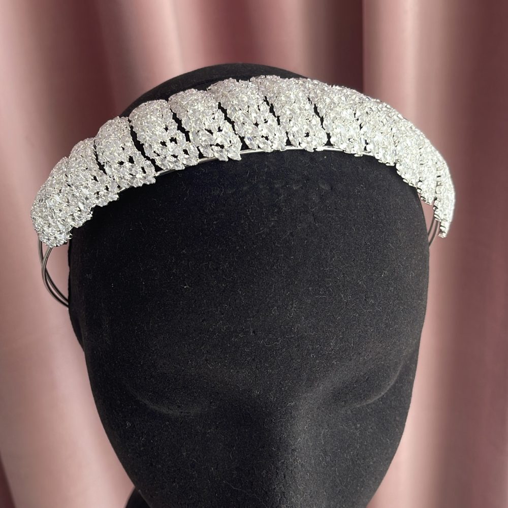 “Midnight spark” oversized στέκα με κρύσταλλα ζιργκόν! - Image 5