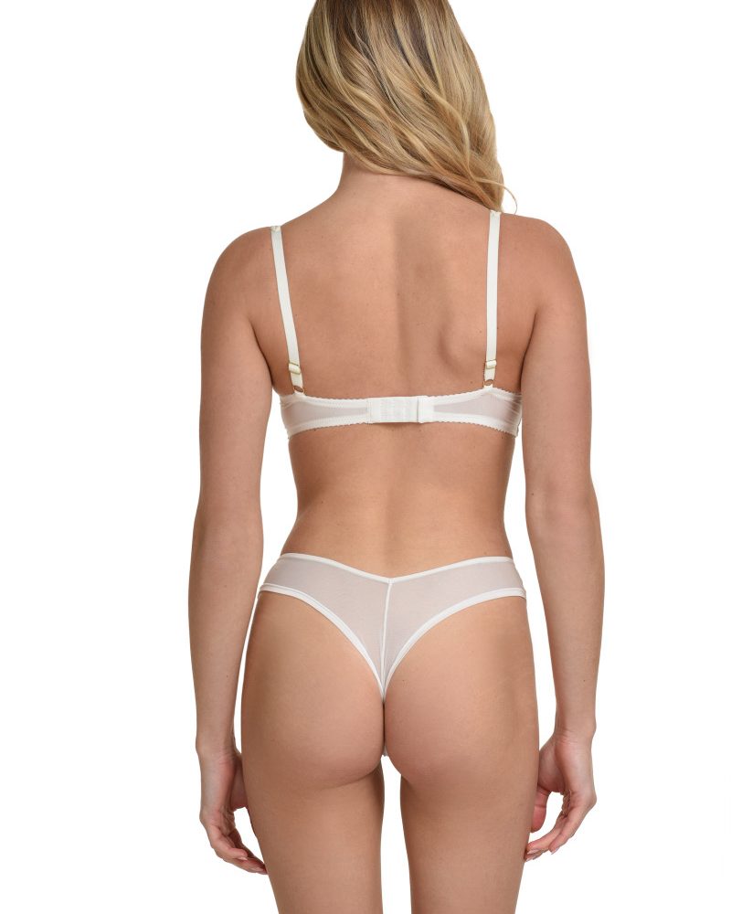 Υπέροχο νυφικό βρακάκι με ιβουαρ σατέν & δαντέλα! - Image 3