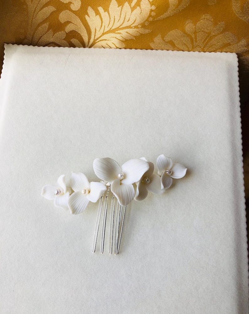 «Lison» χειροποίητο κεραμικό χτενάκι! - Image 4