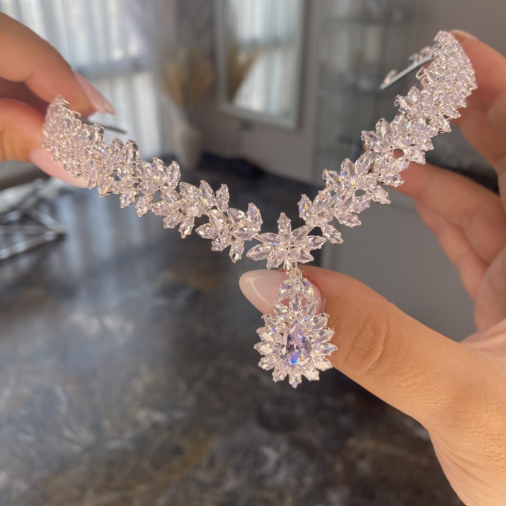 “Desire” εντυπωσιακό headpiece με λαμπερά ζιργκον! - Image 4