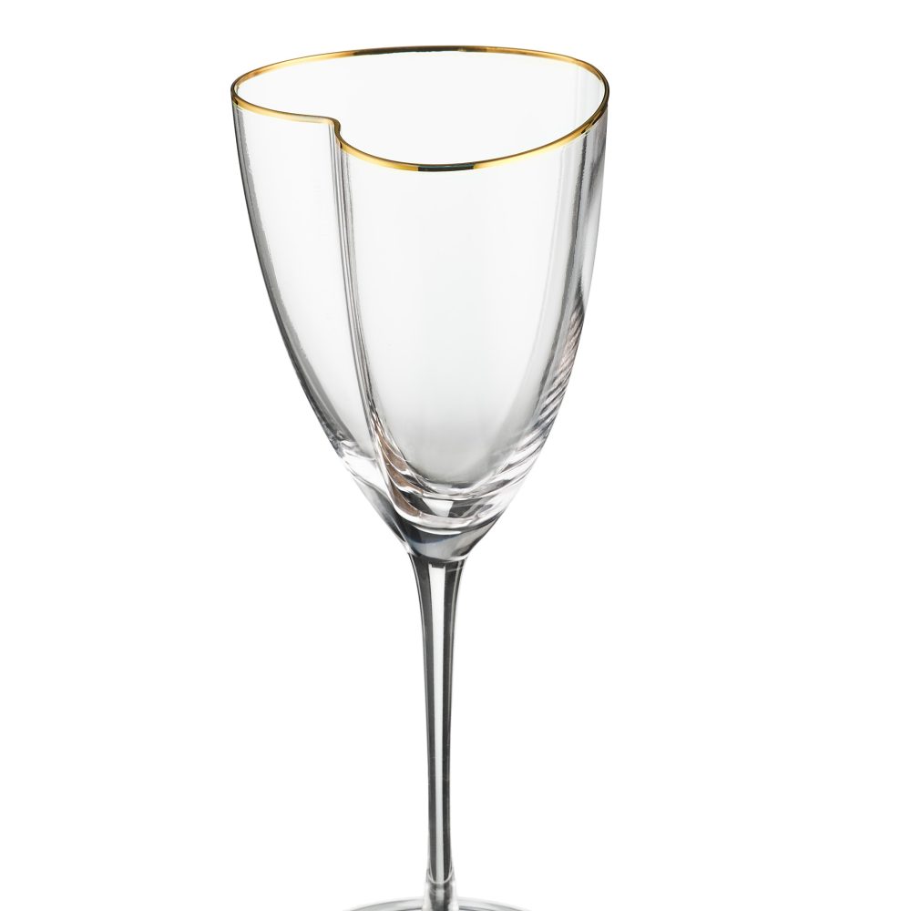 Ποτήρι Κρασιού σε Σχήμα Καρδιάς! Heart