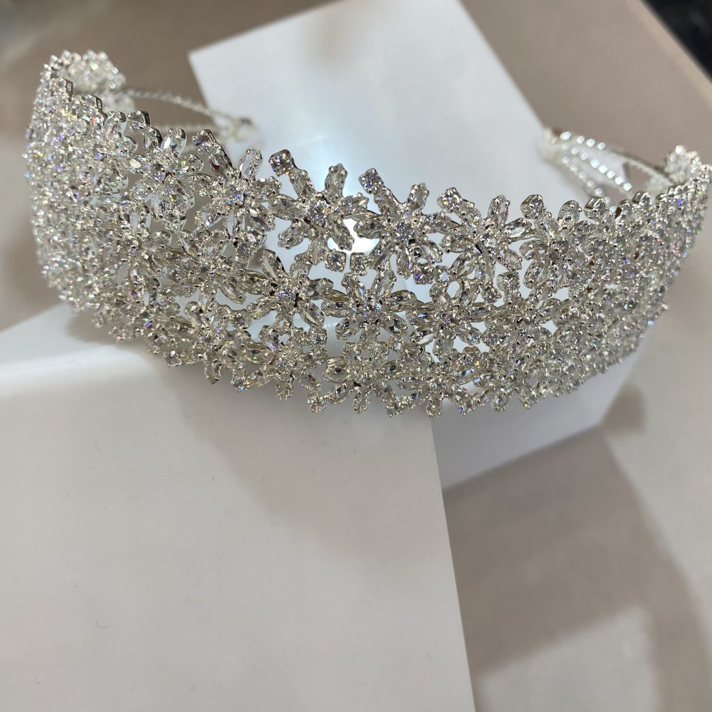 “Joli Joli” απόλυτα εντυπωσιακό headpiece! Στολισμένο με λαμπερά ζιργκόν κορυφαίας λάμψης! - Image 5