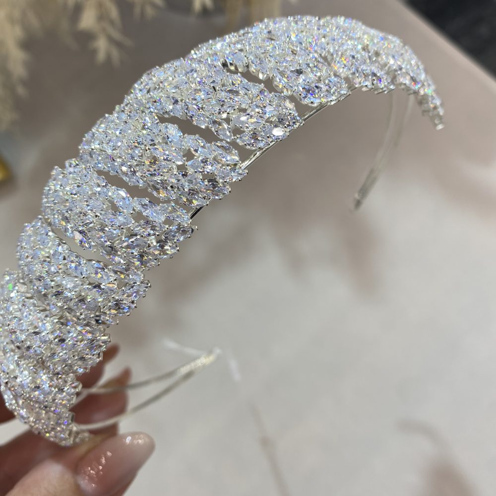 “Midnight spark” oversized στέκα με κρύσταλλα ζιργκόν! - Image 10