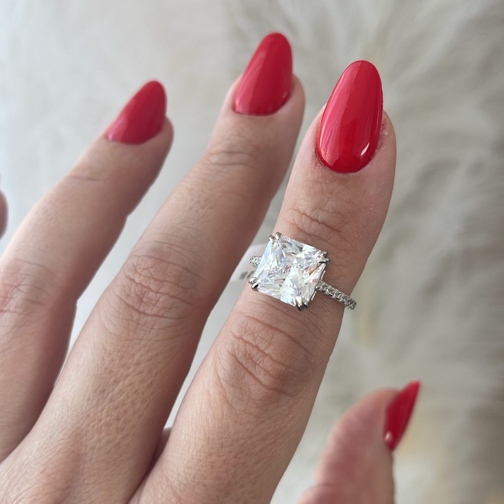 Το απόλυτο μονόπετρο! Ασήμι •925 με ζιργκόν 5Α! - Image 3