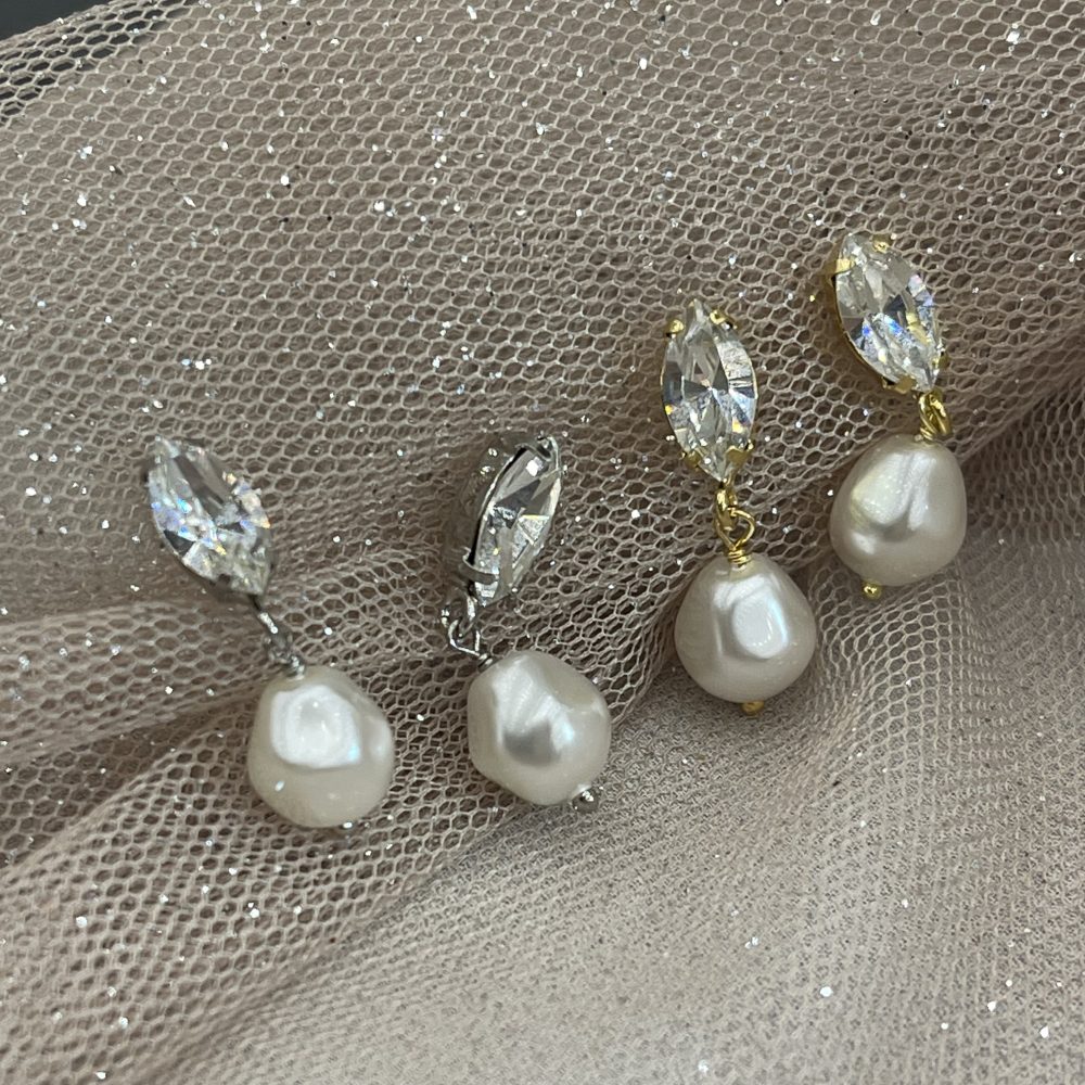 “PERLA BARROCA” απόλυτος συνδυασμός πέρλας & Swarovski! Ασήμι •925 από την exclusive συλλογή μας! - Image 12