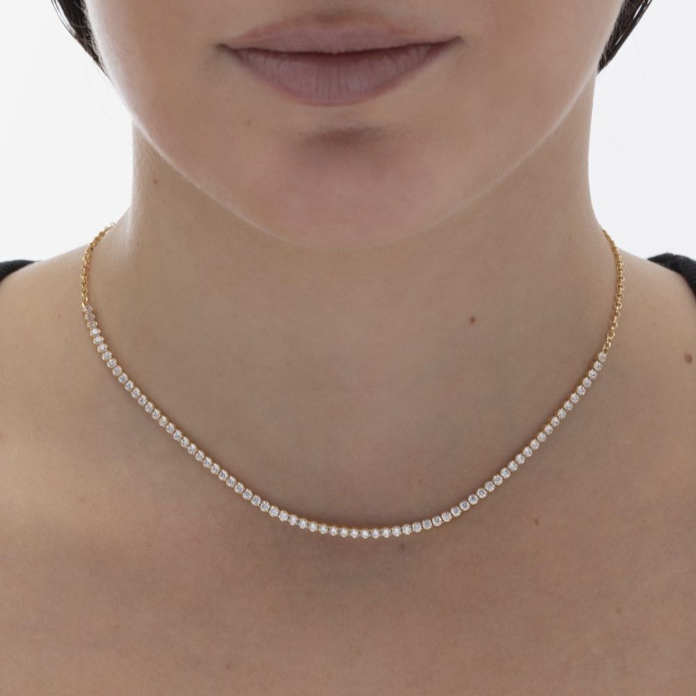 Ριβιέρα από ασήμι •925 sterling με λαμπερά κρύσταλλα Swarovski! - Image 3