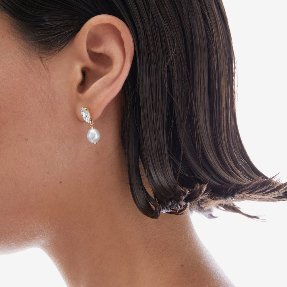 “PERLA BARROCA” απόλυτος συνδυασμός πέρλας & Swarovski! Ασήμι •925 από την exclusive συλλογή μας! - Image 2